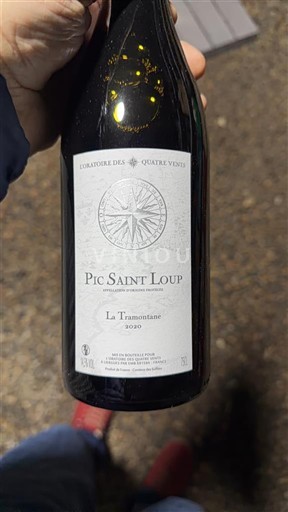 Langvedok Pic-saint-loup L'Oratoire des Quatre Vents La Tramontane 2020