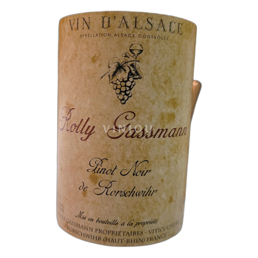 Alsácia Pinot noir Rolly Gassmann Réserve Rolly Gassmann 2012
