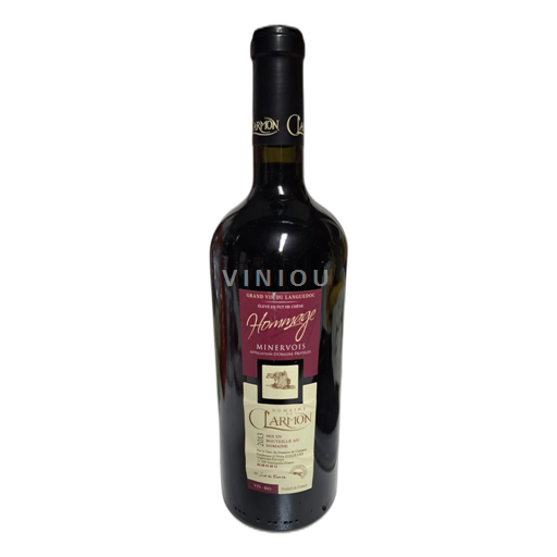 Languedoc Minervois Clarmon Hommage 2013