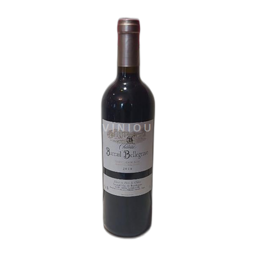 Bordeaux Saint-Émilion Château Barrail Bellegrave 2018