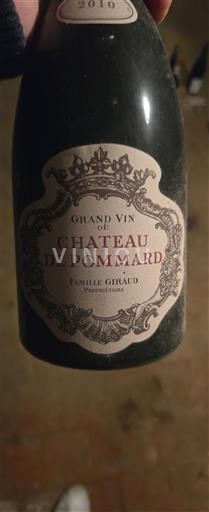Burgundy Pommard Château Pommard 2010