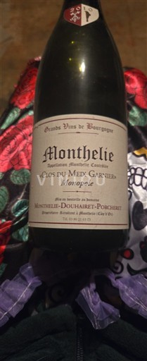 Burgundy Monthélie Monthelie-Douhairet-Porcheret Clos du Meix Garnier Monopole 2010