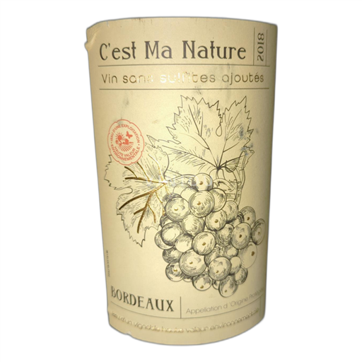 Bordeaux Không được chỉ định C'est Ma Nature Không niên vụ