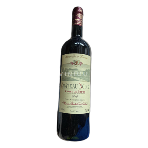 Bordeaux Côtes-de-bourg Château Nodoz Barriques Neuves 2019