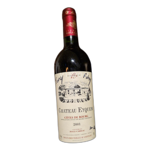 Bordeaux Côtes-de-bourg Château Eyquem 2001
