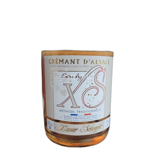 Alsasko Crémant d'Alsace Xavier Schoepfer XS Extra-dry Neročník