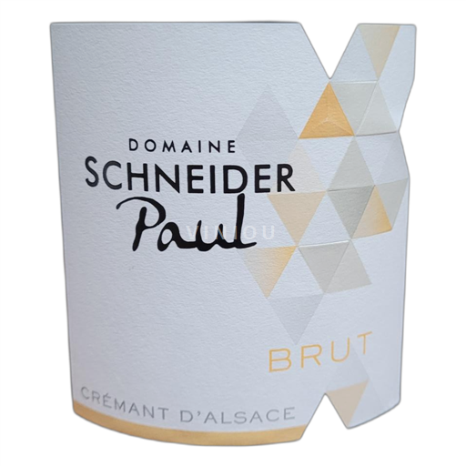 Alsace Crémant d'Alsace Domaine Schneider Paul Brut Ikke årgangsbestemt
