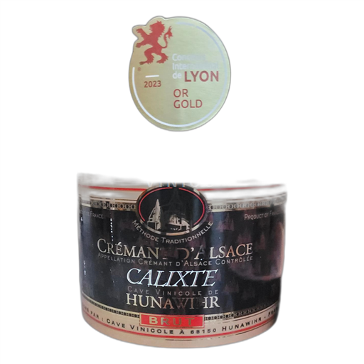 Alsace Crémant d'Alsace Cave Vinicole de Hunawihr CaliXte Không niên vụ