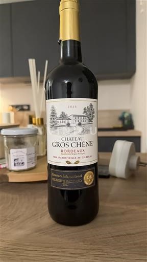 Bordeaux Château Gros Chêne 2016