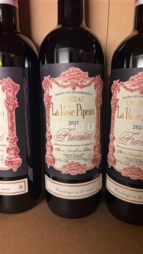 Bordeaux Fronsac Château La Rose Pipeau 2021