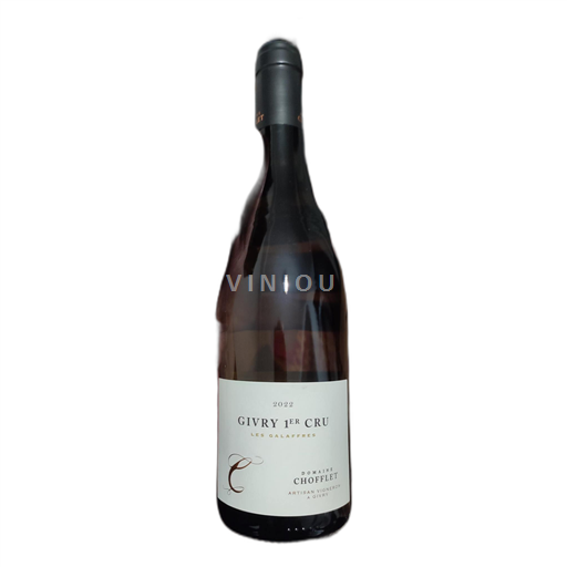 Burgundsko Givry Chofflet Les galaffres 2022