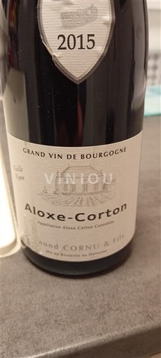 Burgundy Aloxe-Corton Armand Cornu & Fils 2015