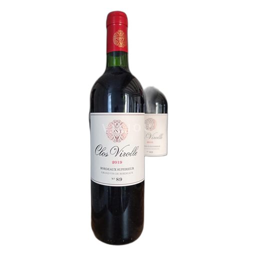 Bordeaux Bordeaux Supérieur Vignobles Ponty Clos Virolle 2019