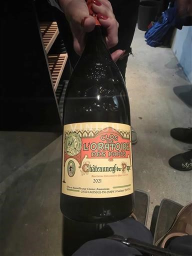 Thung lũng Rhône Châteauneuf-du-pape Clos de l'Oratoire des Papes 2021