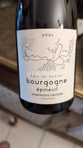 Burgund Bourgogne Epineuil Dominique Gruhier Côte de Grisey 2021