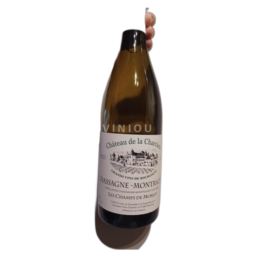 Burgundi Chassagne-Montrachet Chateau Charriere Les Champs de Morjot Ei vuosikertaa