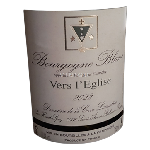 Bourgogne Ikke specificeret Domaine La Cave Lamartine Vers l'Eglise 2022