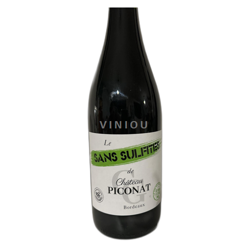 Bordeaux Bordeaux Supérieur Château Piconat Niet-geïntegreerd