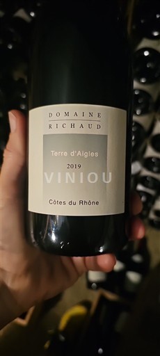 Valle del Ródano Côtes del Ródano Domaine Richaud Terres d'Aigle 2019