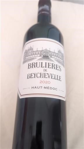 Bordéus Haut-Médoc Brulières de Beychevelle 2020