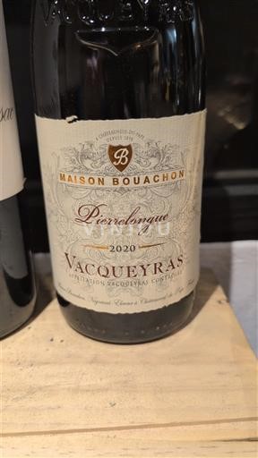 Thung lũng Rhône Vacqueyras Maison Bouachon Pierrelongue 2020