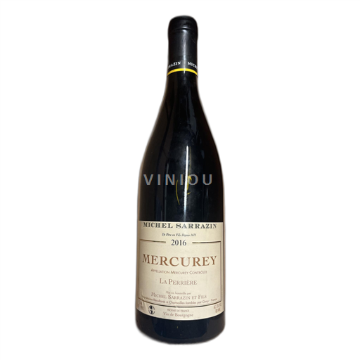 Burgundy Mercurey Michel Sarrazin et Fils La Perrière 2016