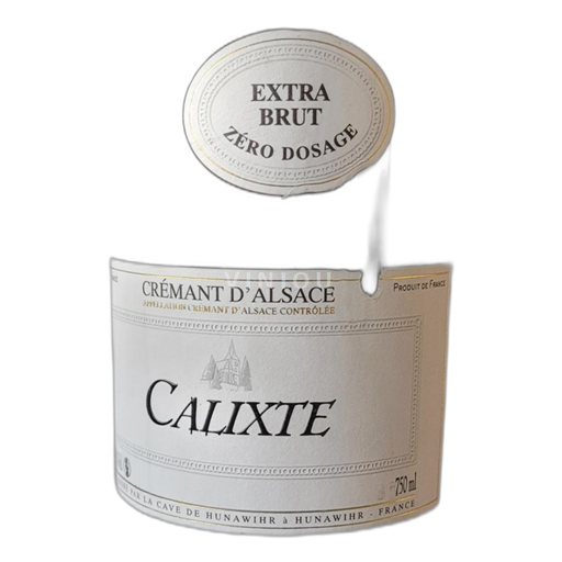 Alsace Crémant d'Alsace Cave de Hunawihr Calixte Không niên vụ