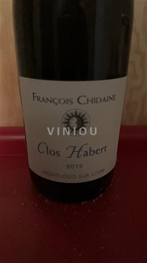Loire-dalen Montlouis-sur-Loire François Chidaine Clos Habert 2019