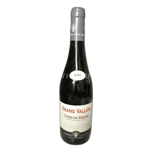Rhônetal Côtes du Rhône Laurent Brotte Grand Vallon 2020