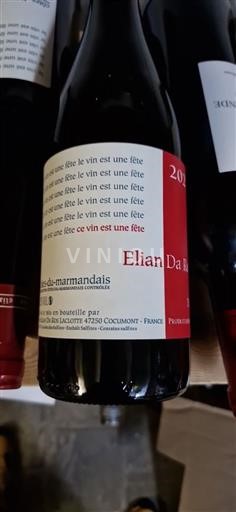 Lounais-Ranska Côtes-du-Marmandais Élian Da Ros Le vin est une fête 2021