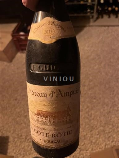 Vallée du Rhône Côte-rôtie E. Guigal Château d'Ampuis 2015