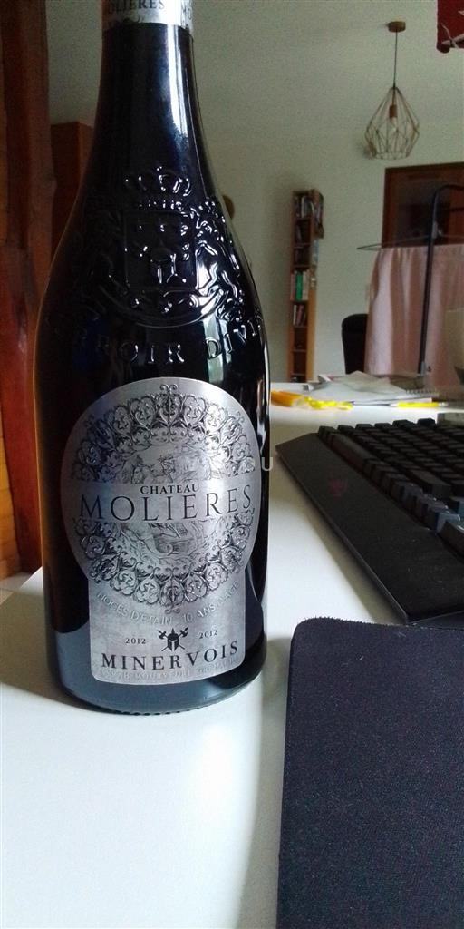 Linguadoca Minervois Château Molieres 2012