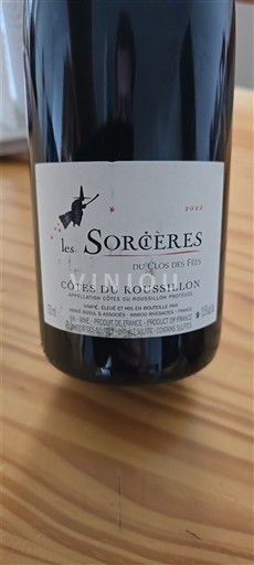 Roussillon Côtes do Roussillon Clos des Fees Les Sorcières 2022