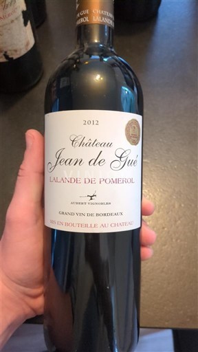 Bordeaux Lalande-de-Pomerol Château Jean de Gué 2012