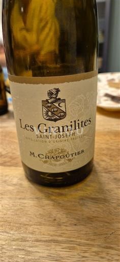 Vallée du Rhône Saint-Joseph M. Chapoutier Les Granilites 2019