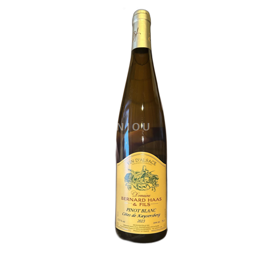 Alsace Không được chỉ định Domaine Bernard Haas & Fils Pinot Blanc 2023