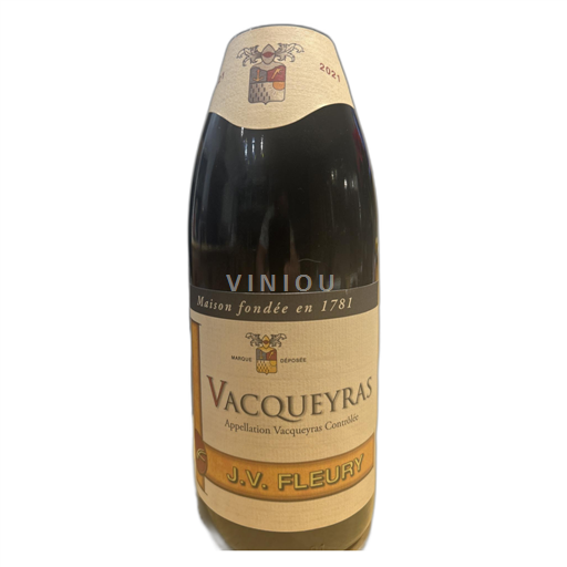 Thung lũng Rhône Vacqueyras J V Fleury  2021