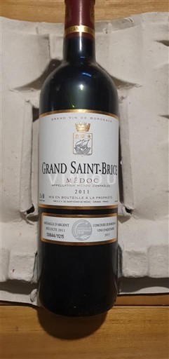Bordeaux Médoc Grand Saint-Brice 2011
