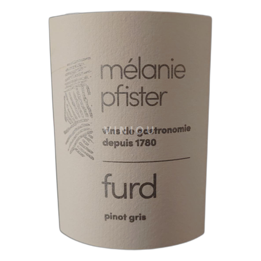 Alsazia Pinot grigio Mélanie Pfister Furd 2022
