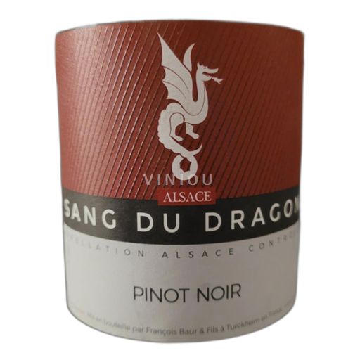 Alsace Pinot noir Domaine François Baur Sang du Dragon 2017