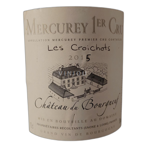 Borgogna Mercurey Château de Bourgneuf Les Croichots 2015