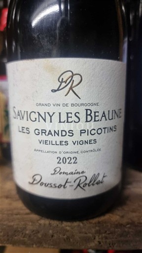 Burgundija Савињи-ле-Бон Domaine Doussot-Rollet Les Grands Picotins Vieilles Vignes 2022