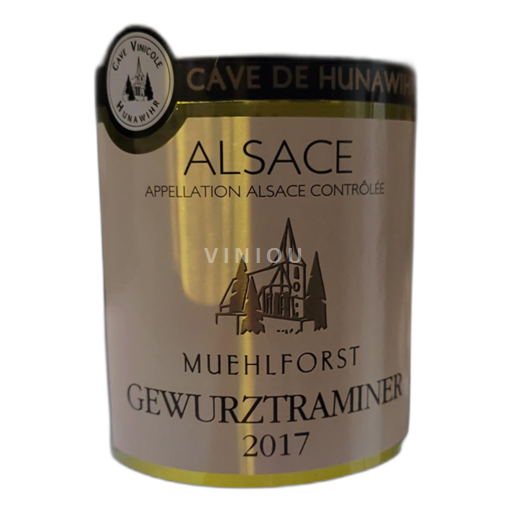 Alsace Gewurztraminer Cave de Hunawihr Muehlforst 2017