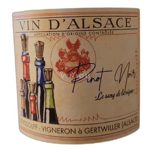 Alsazia Pinot nero Zeyssolff Le Sang de la vigne 2020