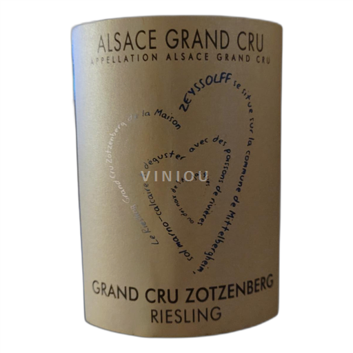 Alsazia Alsazia Grand Cru Zeyssolff Grand Cru Zotzenberg 2020