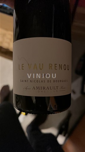 Valea Loarei Saint-Nicolas-De-Bourgueil Amirault Le Vau Renou 2020