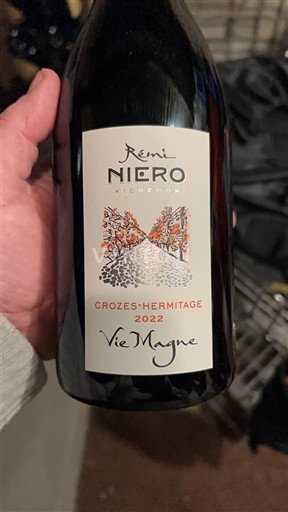 Rhônedalen Crozes-Hermitage Rémi Niero Vie Magne 2022