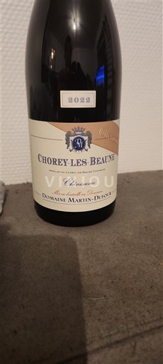 Burgundija Chorey-lès-Beaune Domaine Martin-Dufour Chénissime 2022