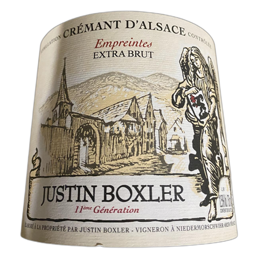 Alsasko Crémant d'Alsace Justin Boxler Empreintes Neročník