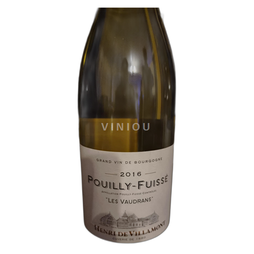 Burgundsko Pouilly-fuissé Henri de Villamont Les Vaudrans 2016